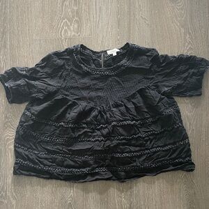 Elegant Black Women's Top